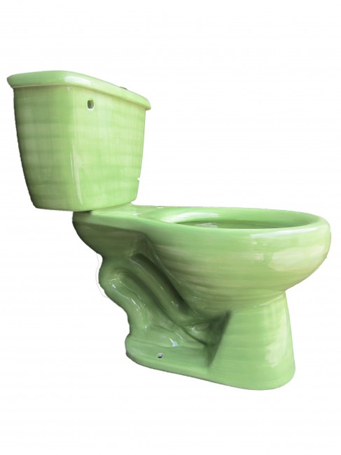 Talavera Toilet Set Verde Washed