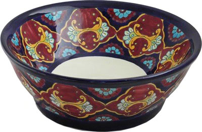 Mexican Talavera Vessel Sink VS12