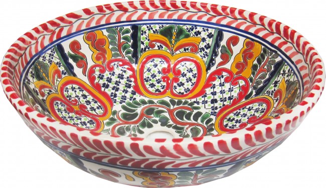 Talavera Vessel Sink Round VS19