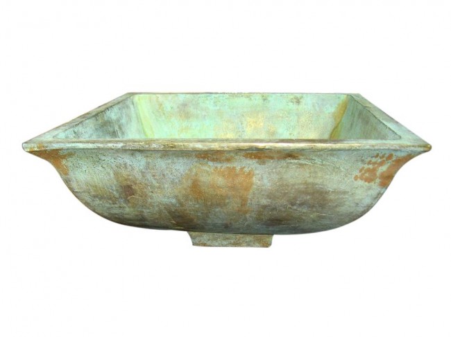 Mexican Bronze Sink Square-Tazon