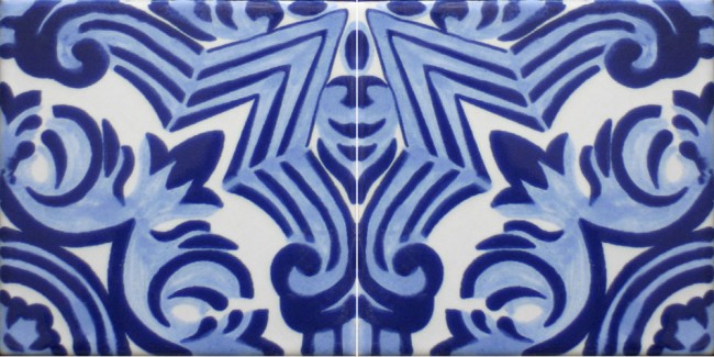 Mexican Talavera Border Tile Arnedo