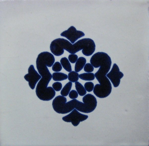 Mexican Talavera Tile Hidalgo