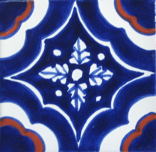 Mexican Talavera Tile Ayutla