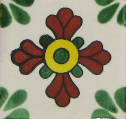 Mexican Talavera Tile Ocotito