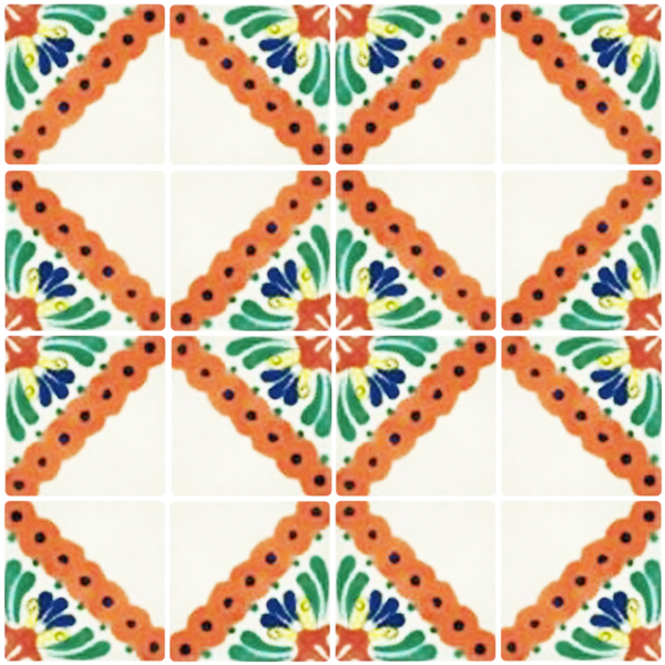 Mexican Talavera Tile Iguala