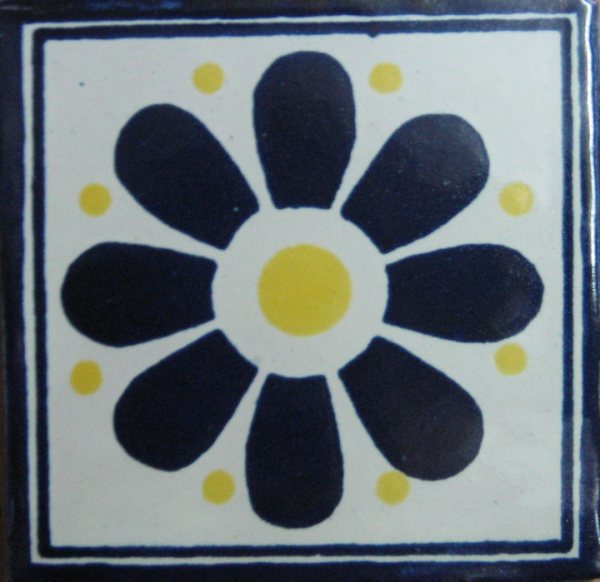 Ceramic Frost Proof Tiles Daisy 5