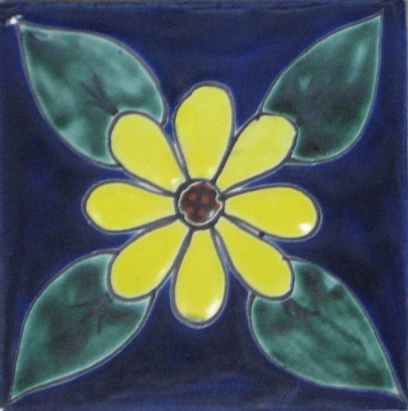 Ceramic Frost Proof Tiles Sunflower 10