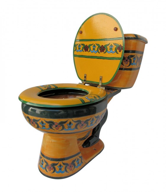 Talavera Toilet Set Durango