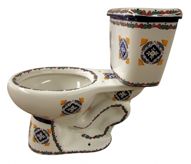 Talavera Toilet Set Guadalajara