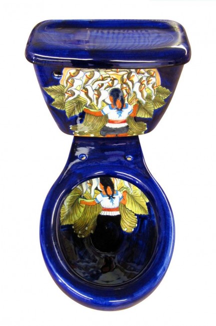 Talavera Toilet Set Morelianas