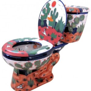 Talavera Toilet Set Rancheros