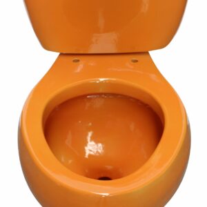 Elongated Comfort Height Toilet  Mostaza