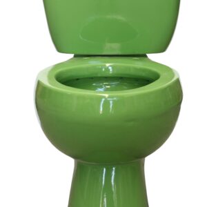 Elongated Comfort Height Toilet  Verde Lima