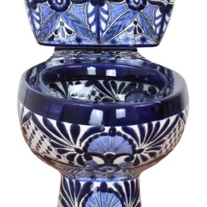 Elongated Comfort Height Toilet Brisa Azul