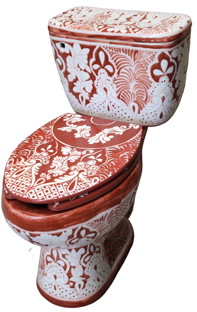 Elongated Comfort Height Toilet Acapulco Tabaco