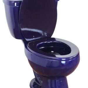 Elongated Comfort Height Toilet Azul Cobalto