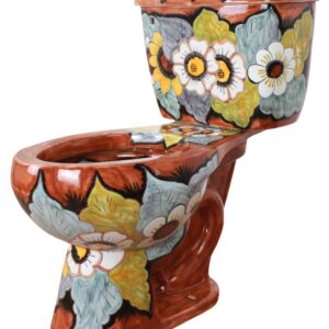 Elongated Comfort Height Toilet Girasoles Negro