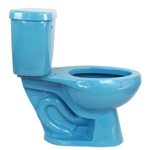 Elongated Comfort Height Toilet Azul Celestial