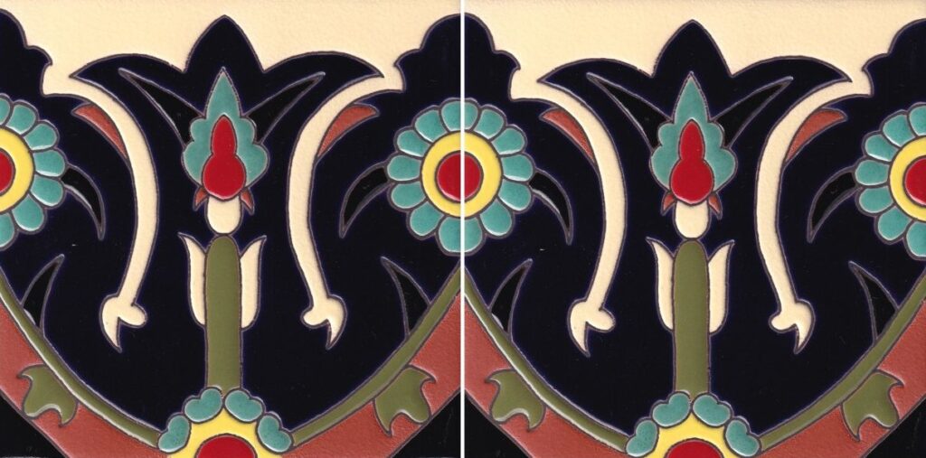 Ceramic High Relief Border Tile Serradilla