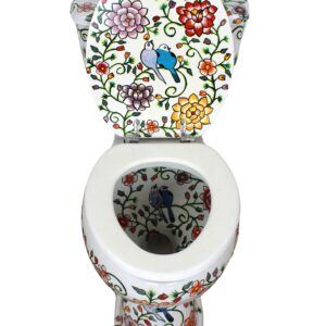 Elongated Comfort Height Toilet Pajaritos