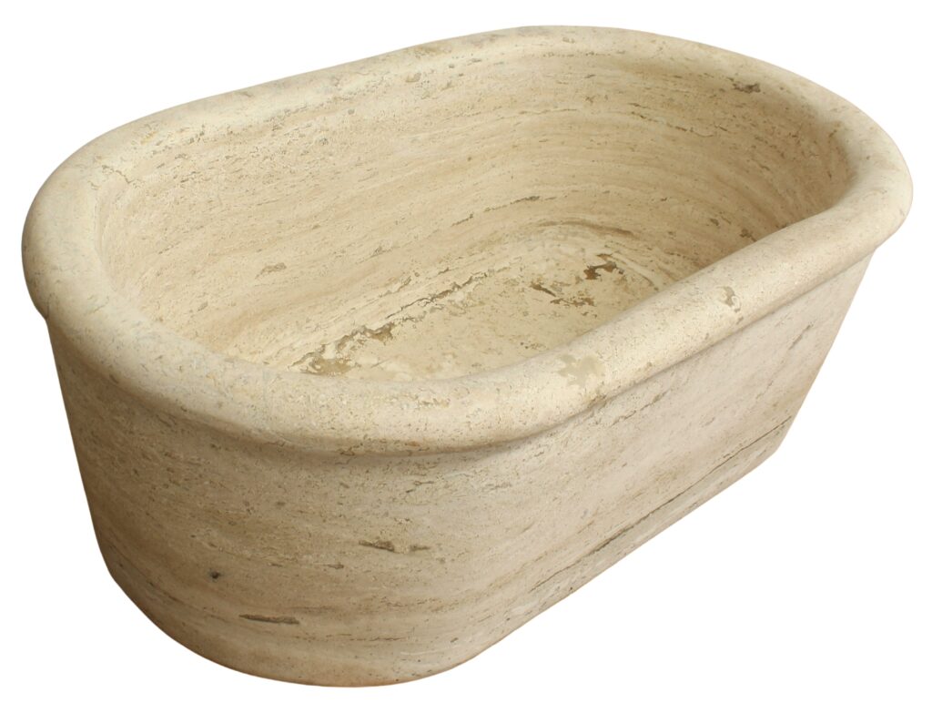 Marble Travertine Bathtub Puebla