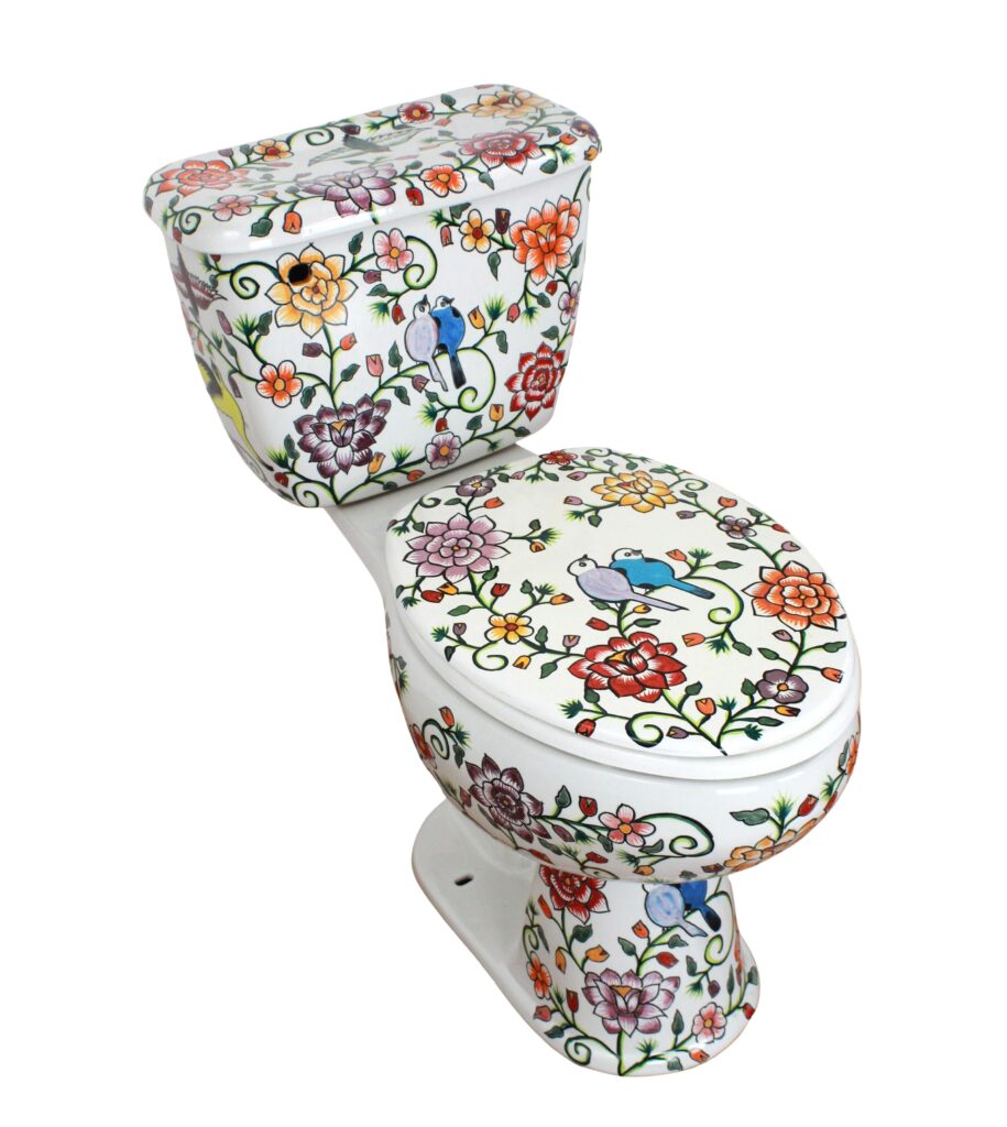 Elongated Comfort Height Toilet Pajaritos