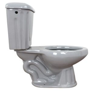 Roman Style Elongated Toilet Gray