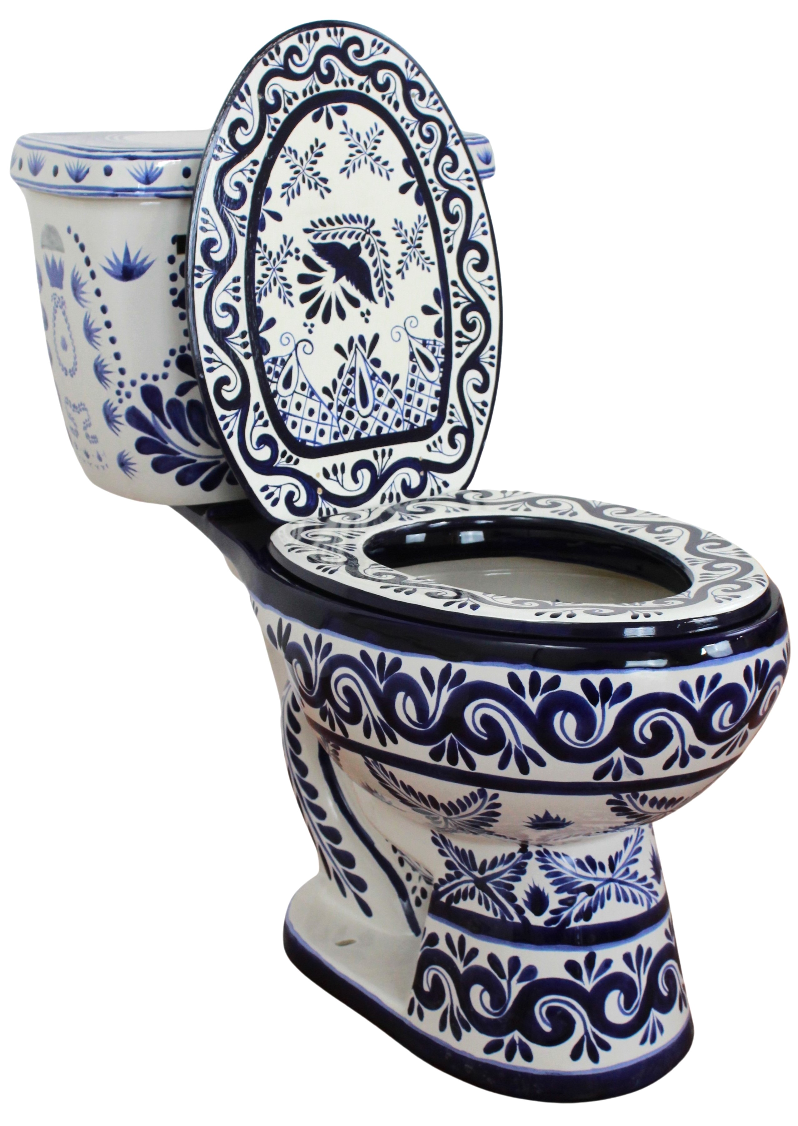 Elongated Comfort Height Toilet Clase Azul Tequila