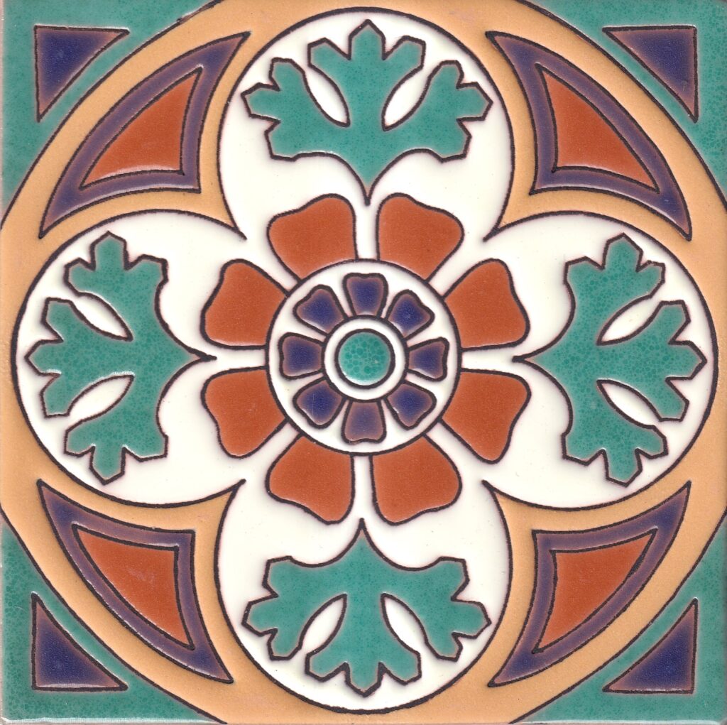 Ceramic High Relief Tile Alicia
