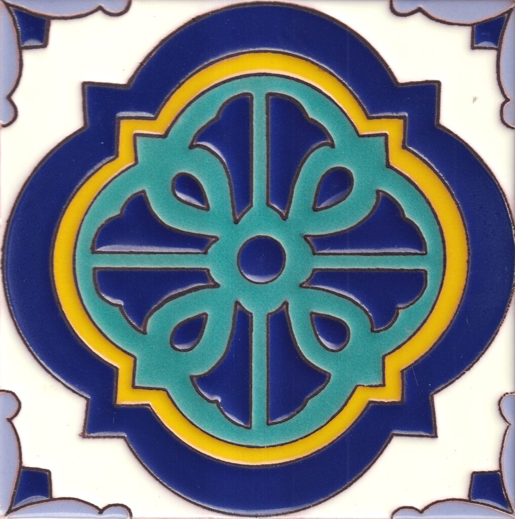 Ceramic High Relief Tile San Jeronimo