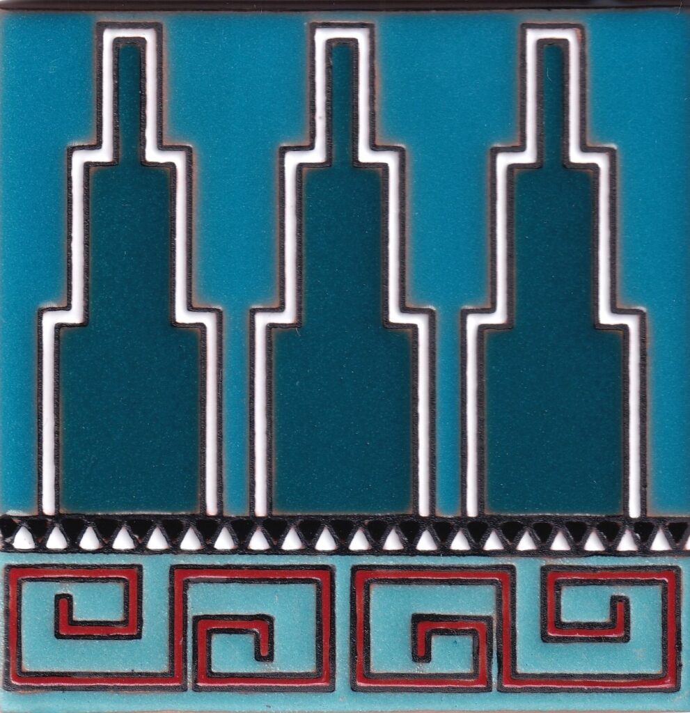 Ceramic High Relief Border Tile Benjie 3