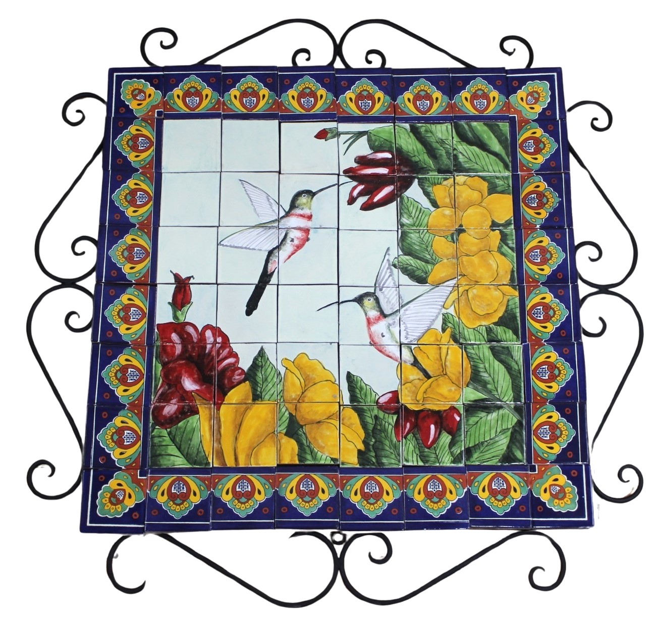 Ceramic Frost Proof Mural Colibris Frost Proof
