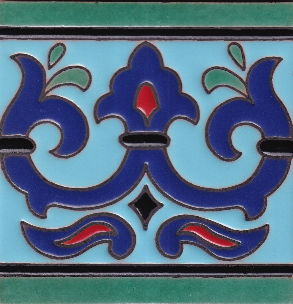 Ceramic High Relief Border Tile Corona