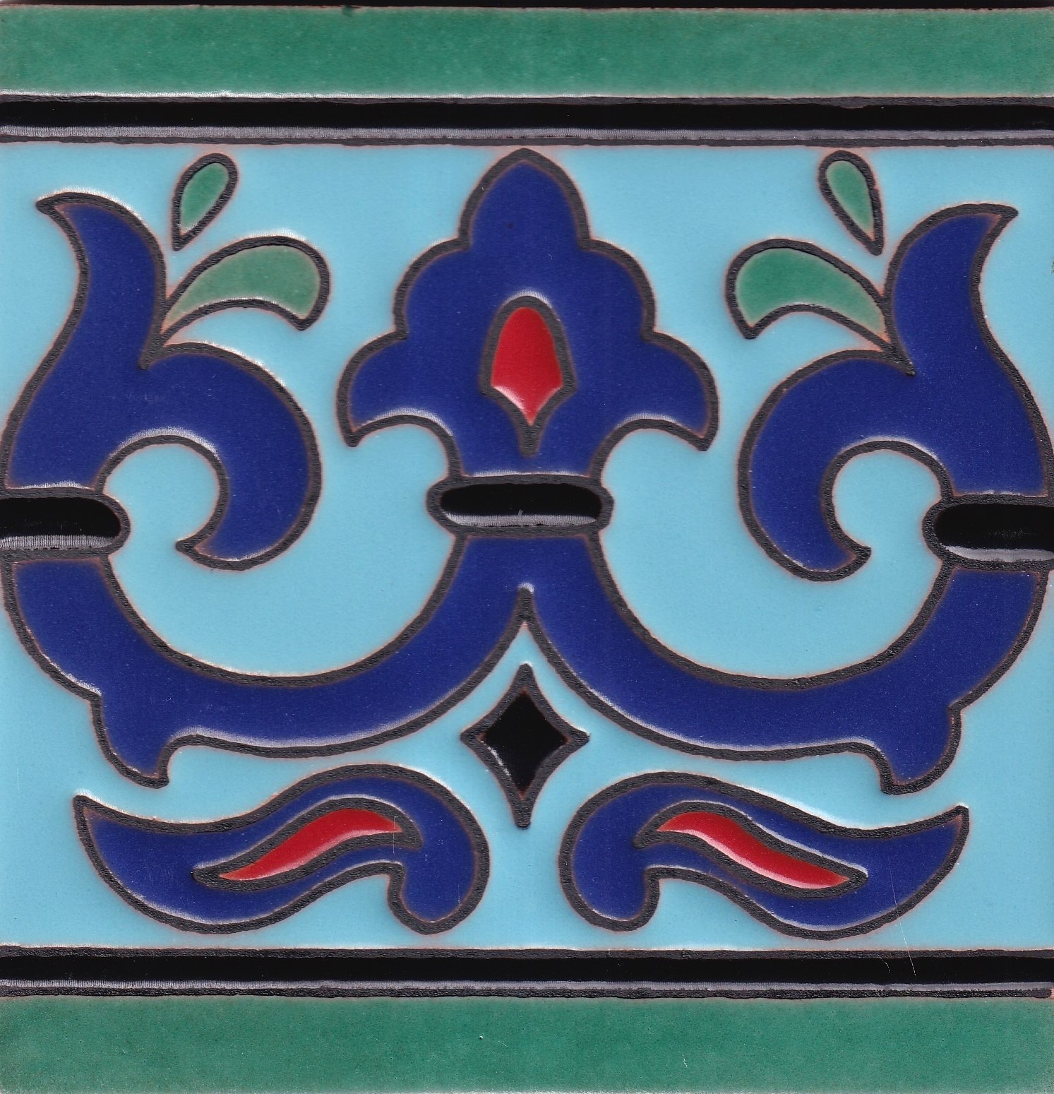 Ceramic High Relief Border Tile Corona