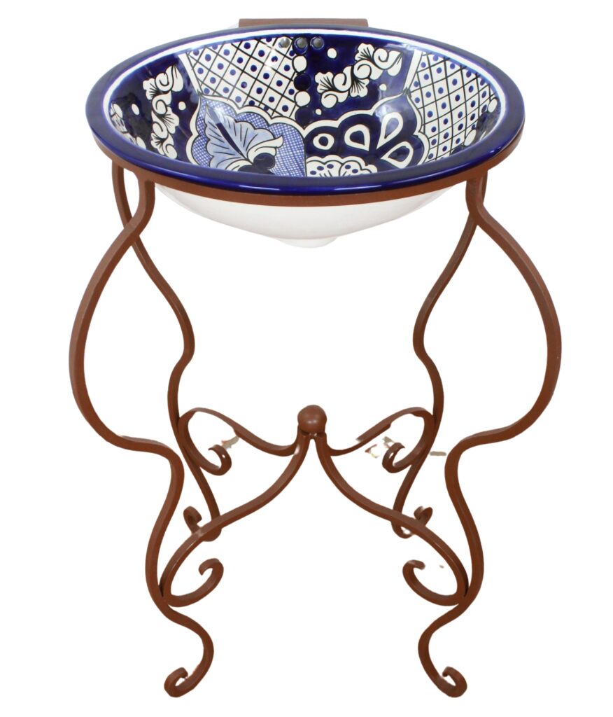 Mexican Iron Sink Stand Vero