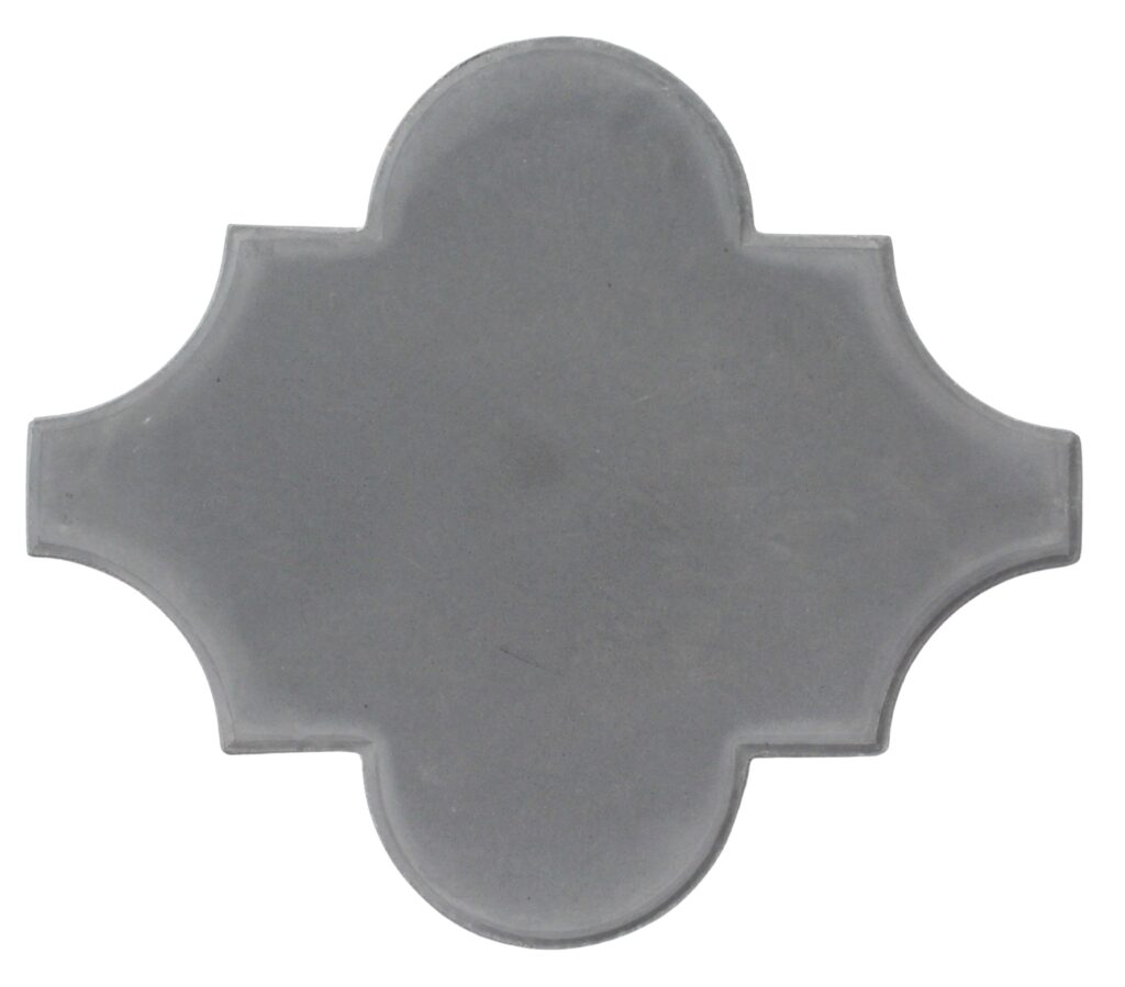 Mission Cement Puzzle Tile Gray