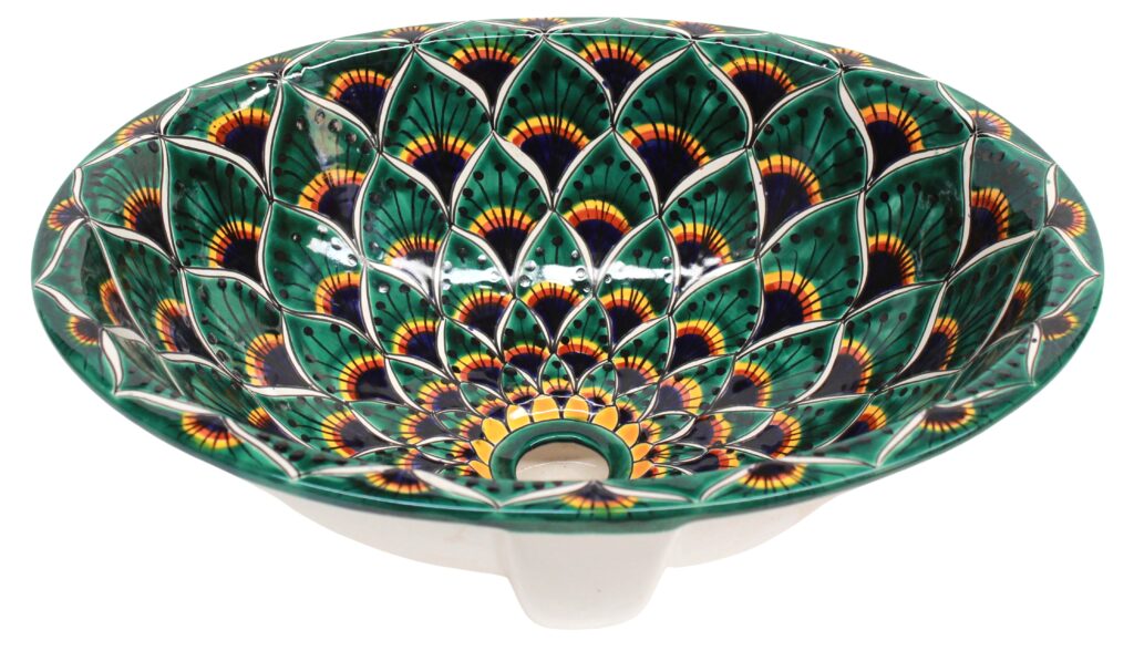 Mexican Talavera Sink Oval LM-22