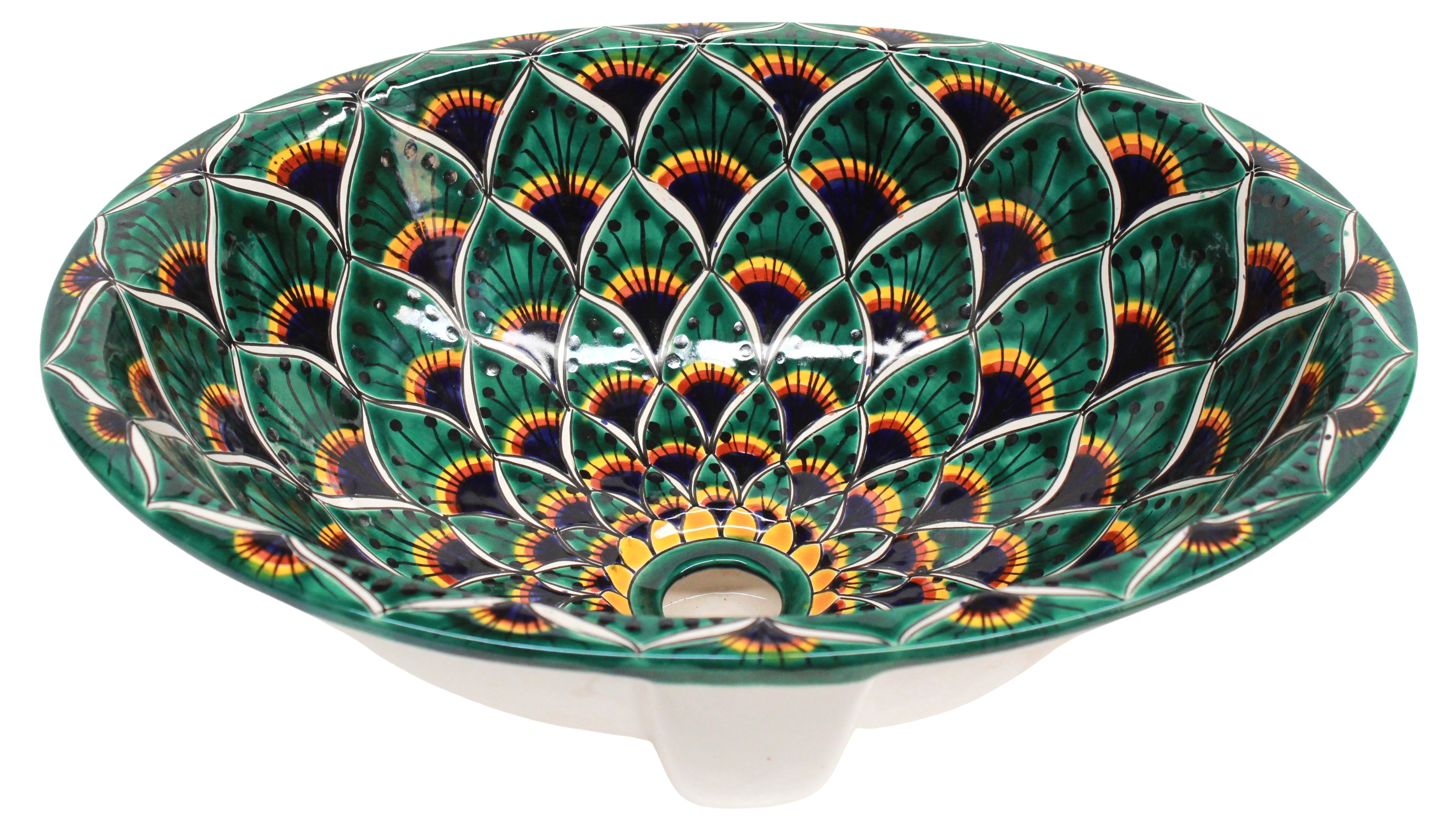 Mexican Talavera Sink Oval LM-22