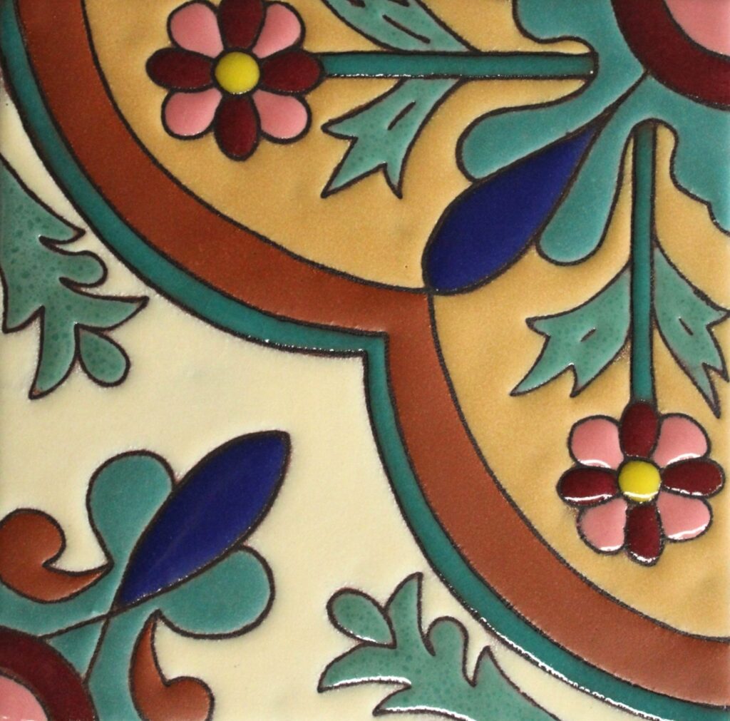 Ceramic High Relief Border Tile Mostoles 3
