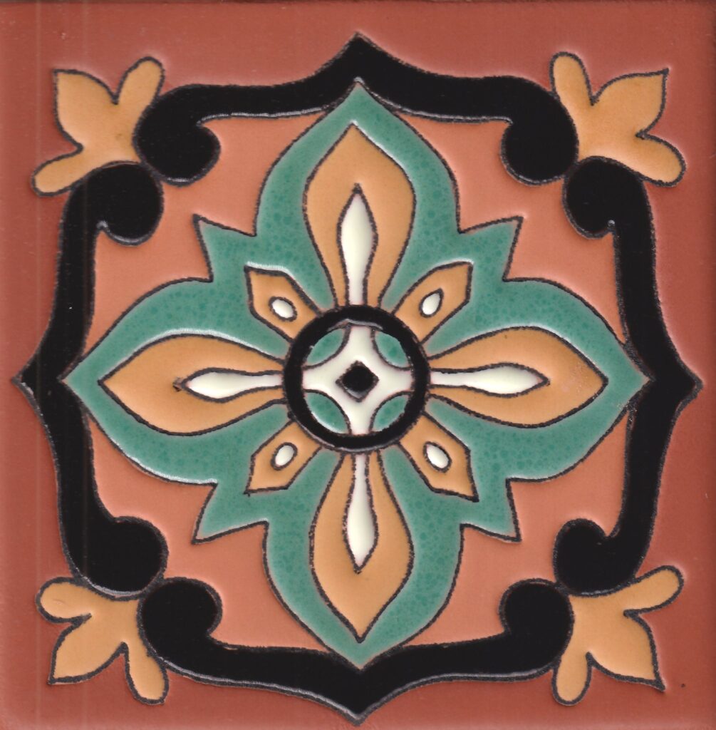 Ceramic High Relief Tile Victoria
